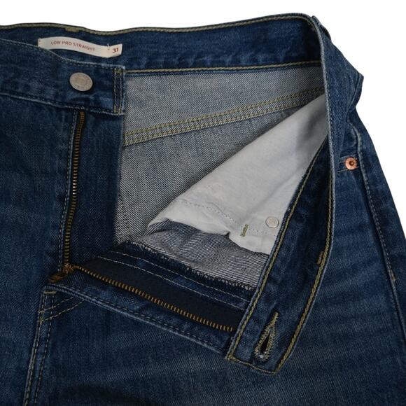 Levi's Low Pro Straight Distressed Jean Womens 31 - Picture 8 of 11